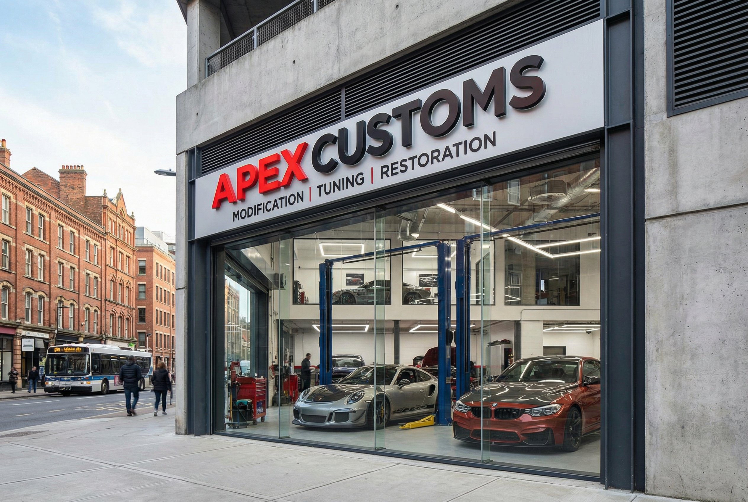 暗网修车改装门店